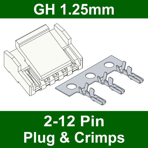 Connettore crimpare gh - connettore,